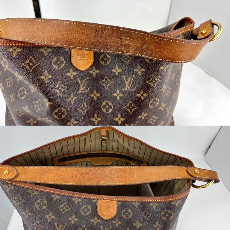 Preowned Authentic Louis Vuitton Delightful MM Bag, Luxury, Bags