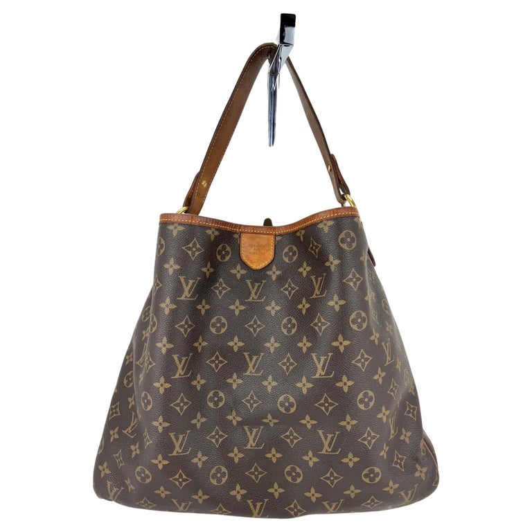 Louis Vuitton Delightful MM Tote Monogram Canvas Shoulder Bag at
