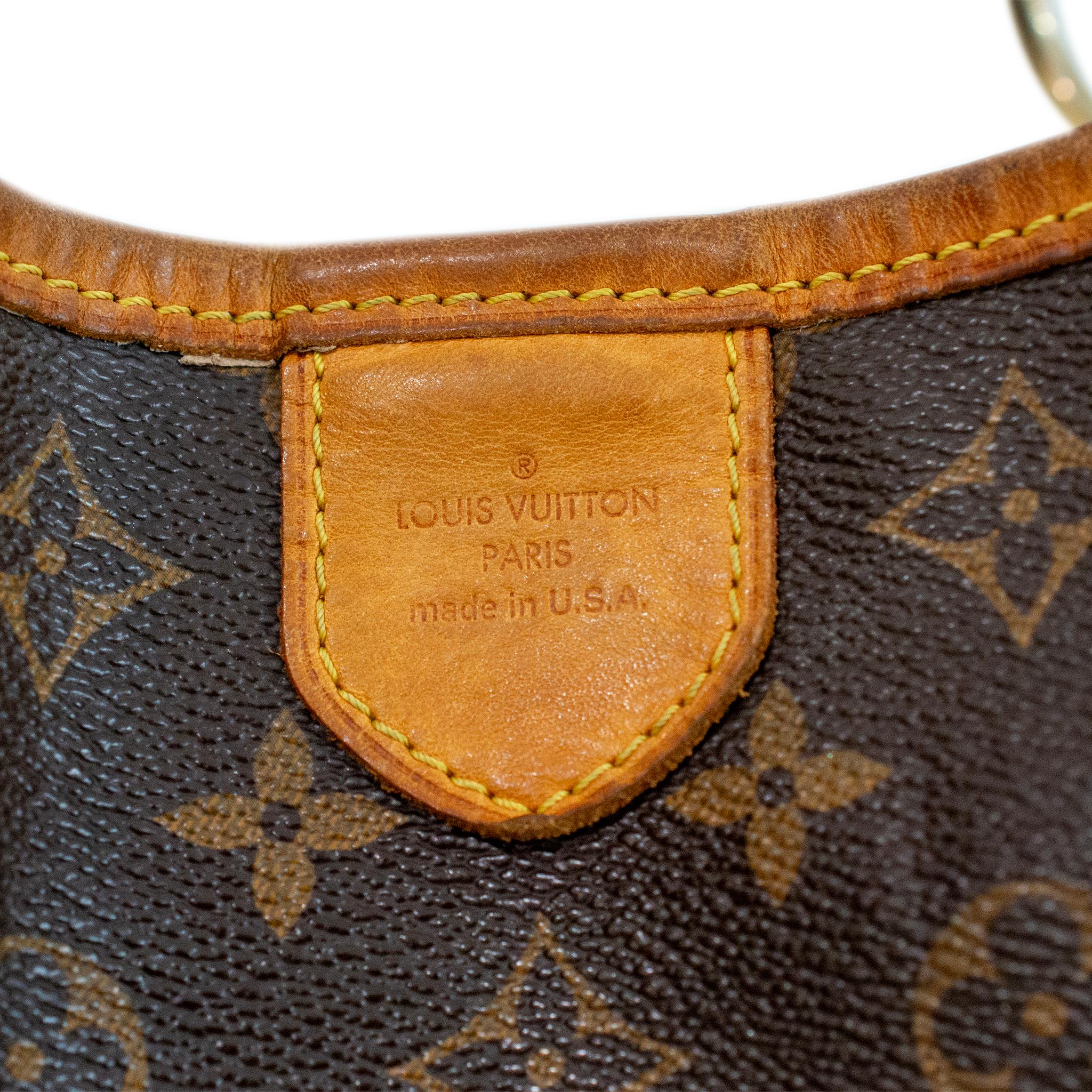 Louis Vuitton Delightful Monogram Canvas GM M40354 Leather Ladies Handbag 7