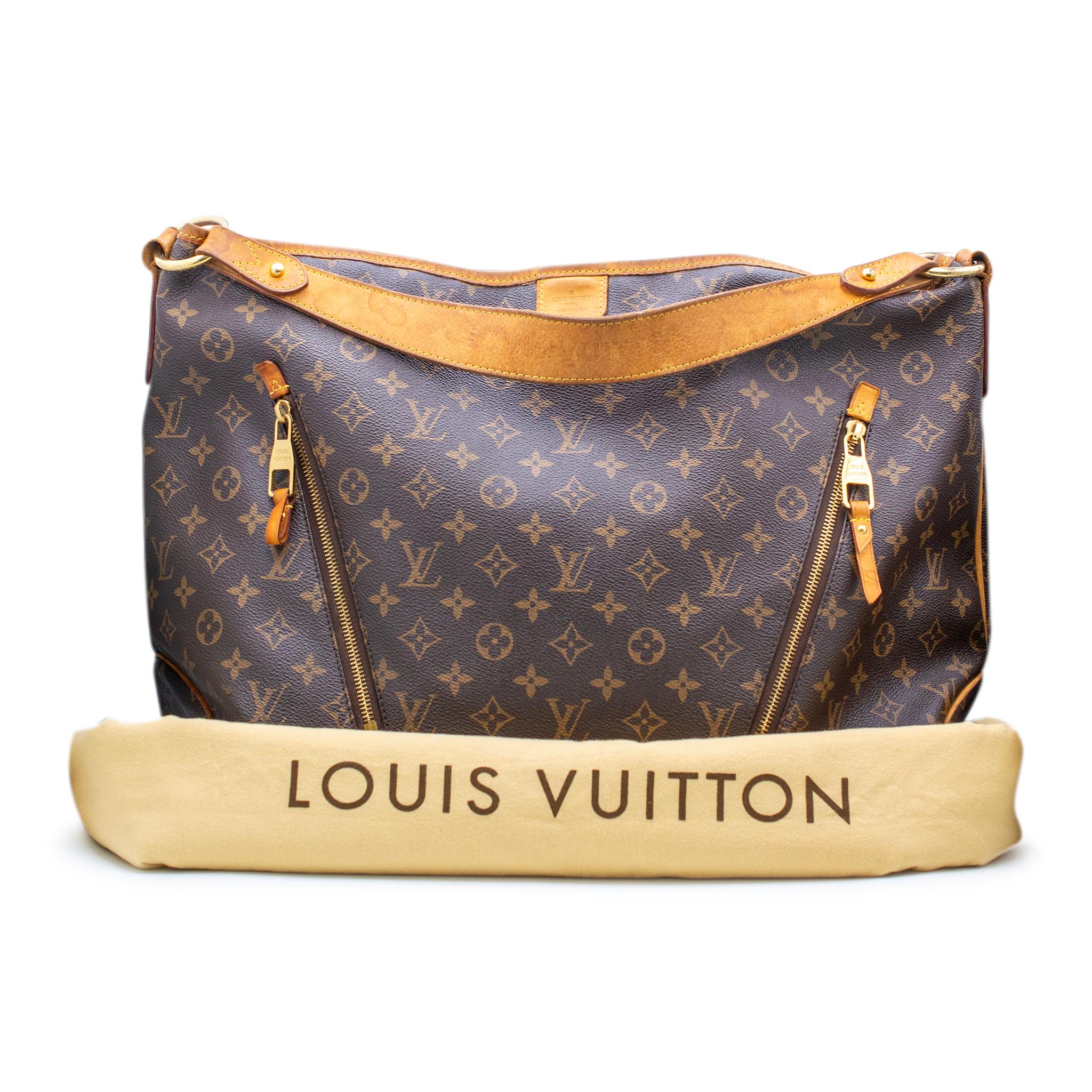 Louis Vuitton Delightful Monogram Canvas GM M40354 Leather Ladies Handbag 8