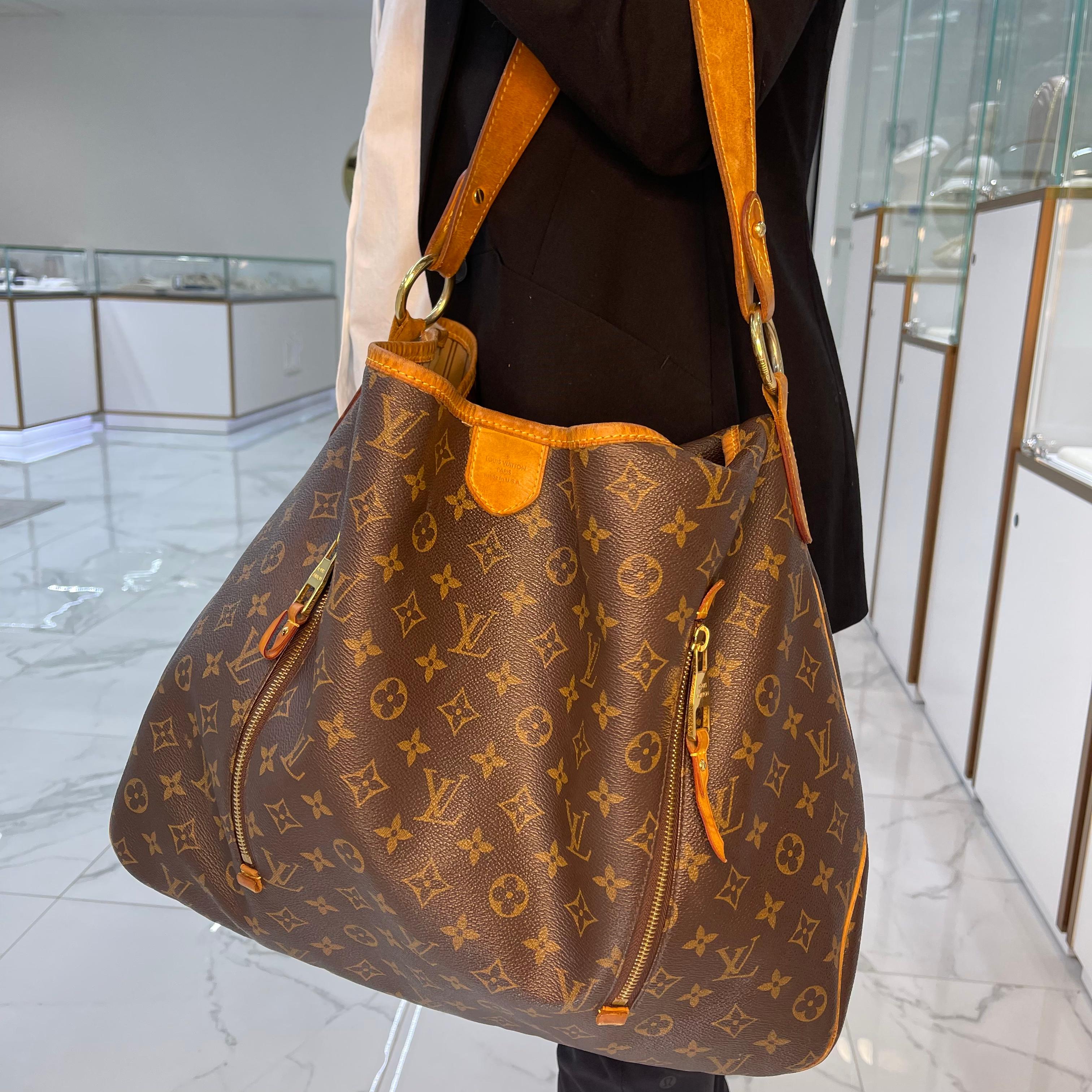 Louis Vuitton Delightful Monogram Canvas GM M40354 Leather Ladies Handbag For Sale 10