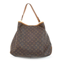 Louis Vuitton Delightful Monogram Canvas GM M40354 Leather Ladies Handbag