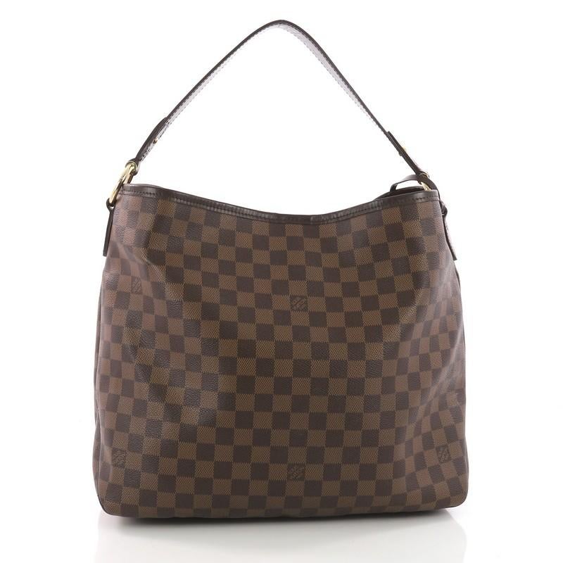 Louis Vuitton Delightful NM Handbag Damier MM In Good Condition In NY, NY