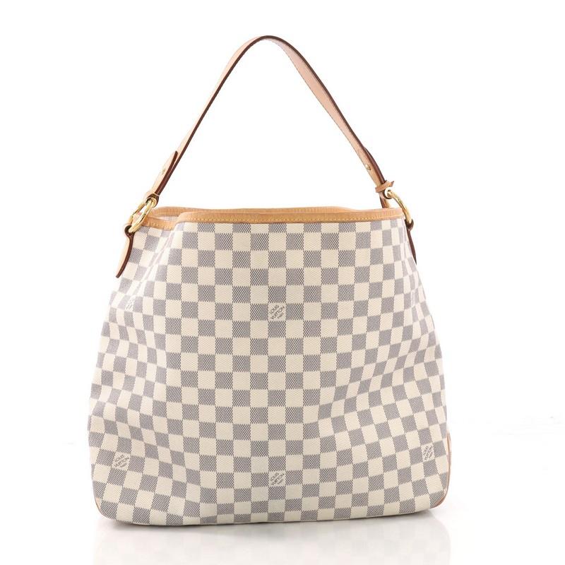 Louis Vuitton Delightful NM Handbag Damier MM In Good Condition In NY, NY