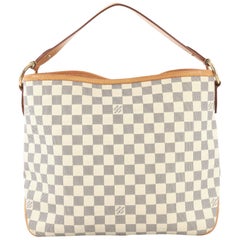 Buy Pre-owned & Brand new Luxury Louis Vuitton Damier Azur Canvas Delightful  MM NM Bag Online