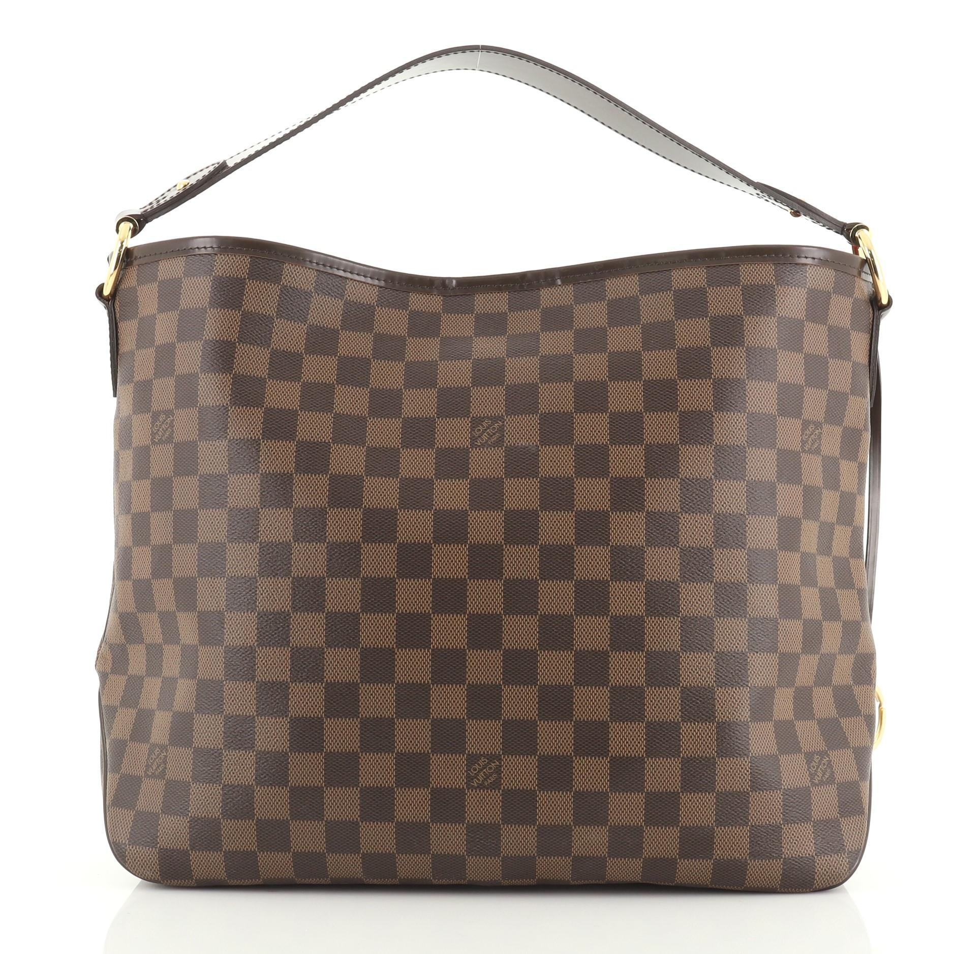 Gray Louis Vuitton Delightful NM Handbag