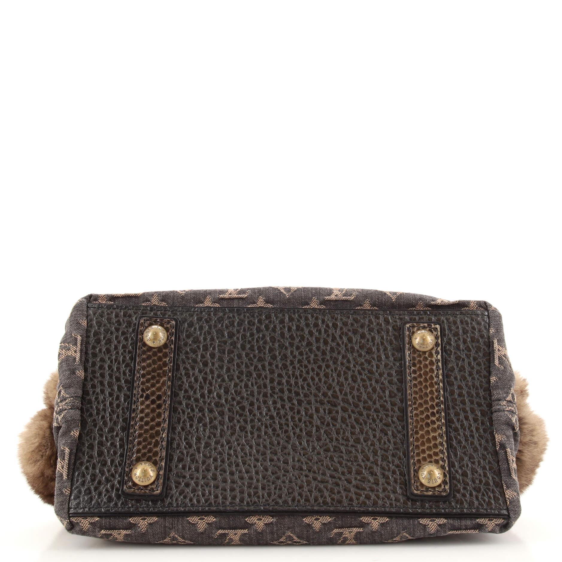 fluffy louis vuitton bag