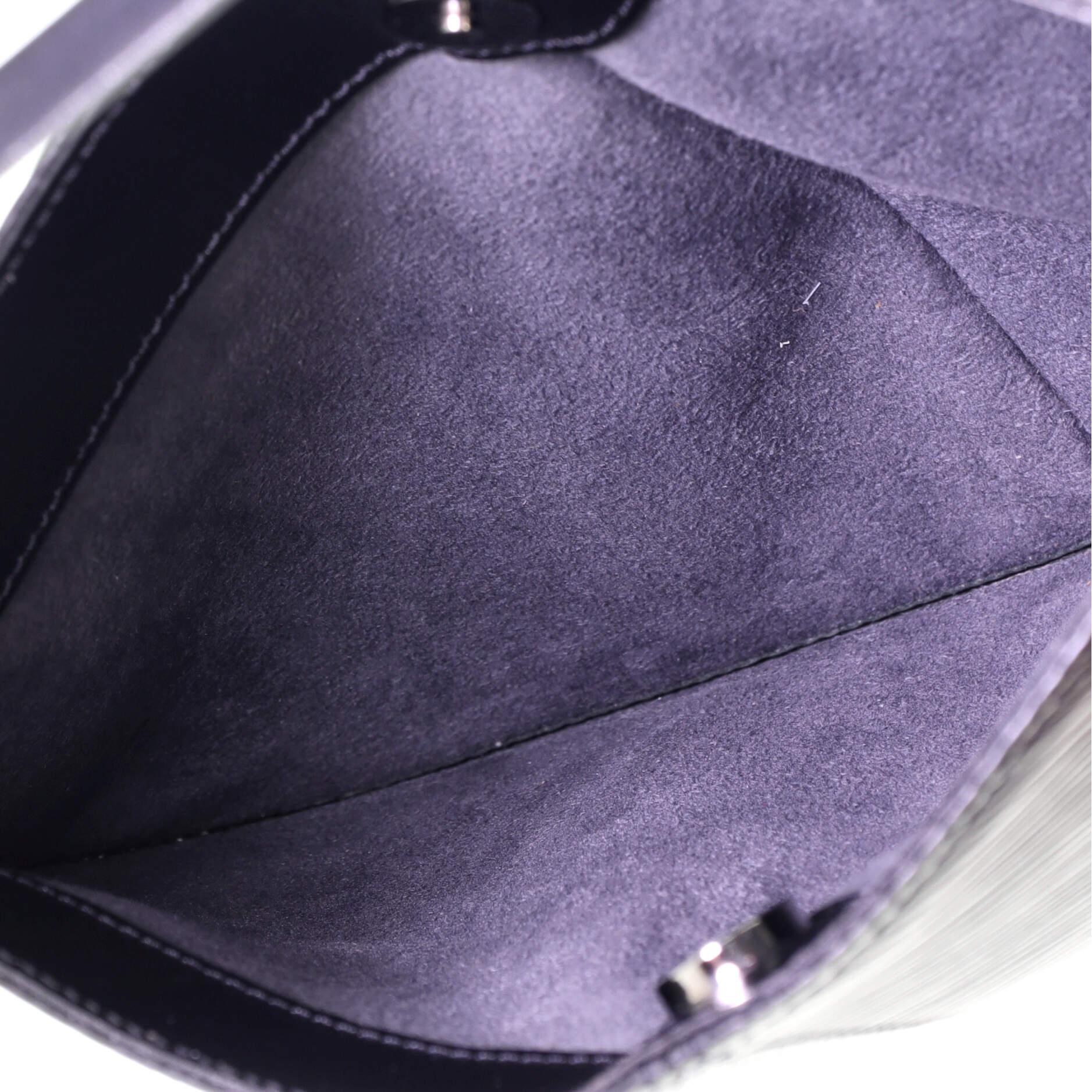 Women's or Men's Louis Vuitton Demi Lune Pochette Epi Leather