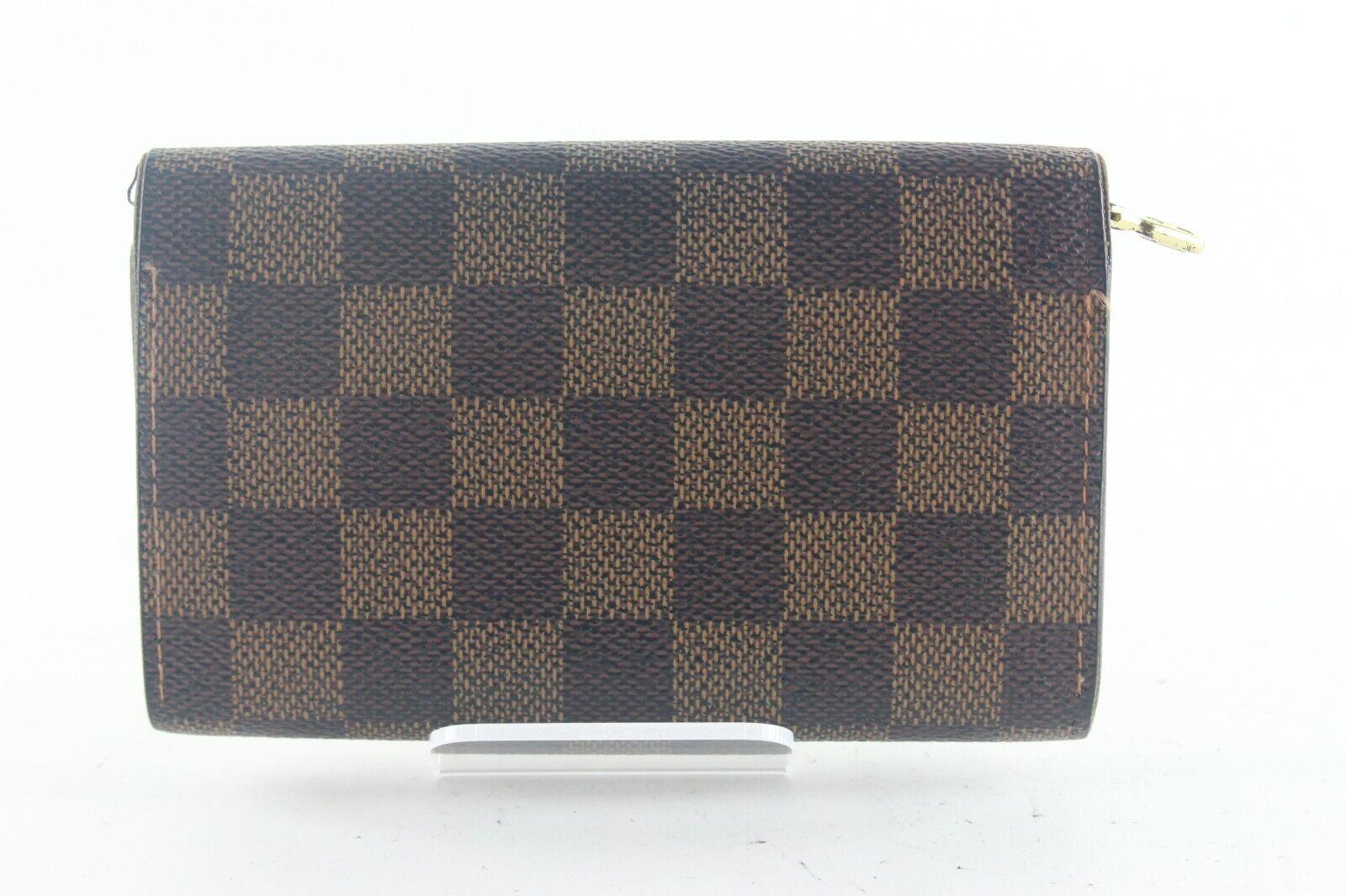 LOUIS VUITTON Demier Ebene Tresor Snap Wallet 4LV727K 6