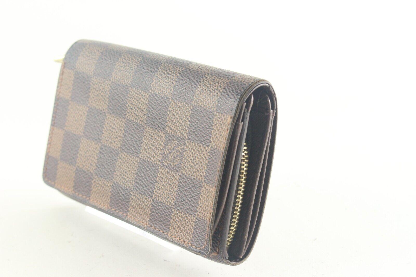 LOUIS VUITTON Demier Ebene Tresor Snap Wallet 4LV727K For Sale 7