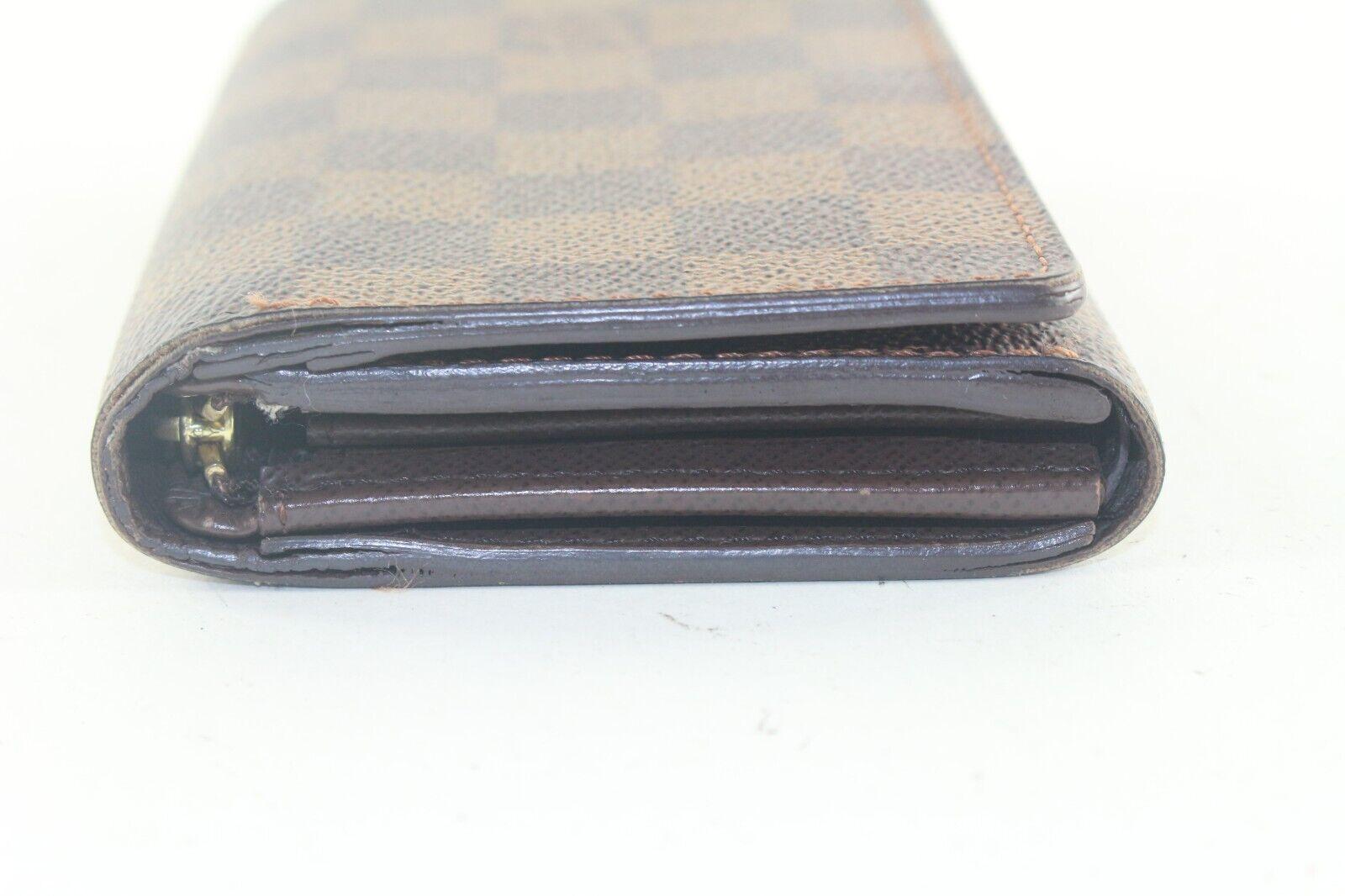 LOUIS VUITTON Demier Ebene Tresor Snap Wallet 4LV727K For Sale 1