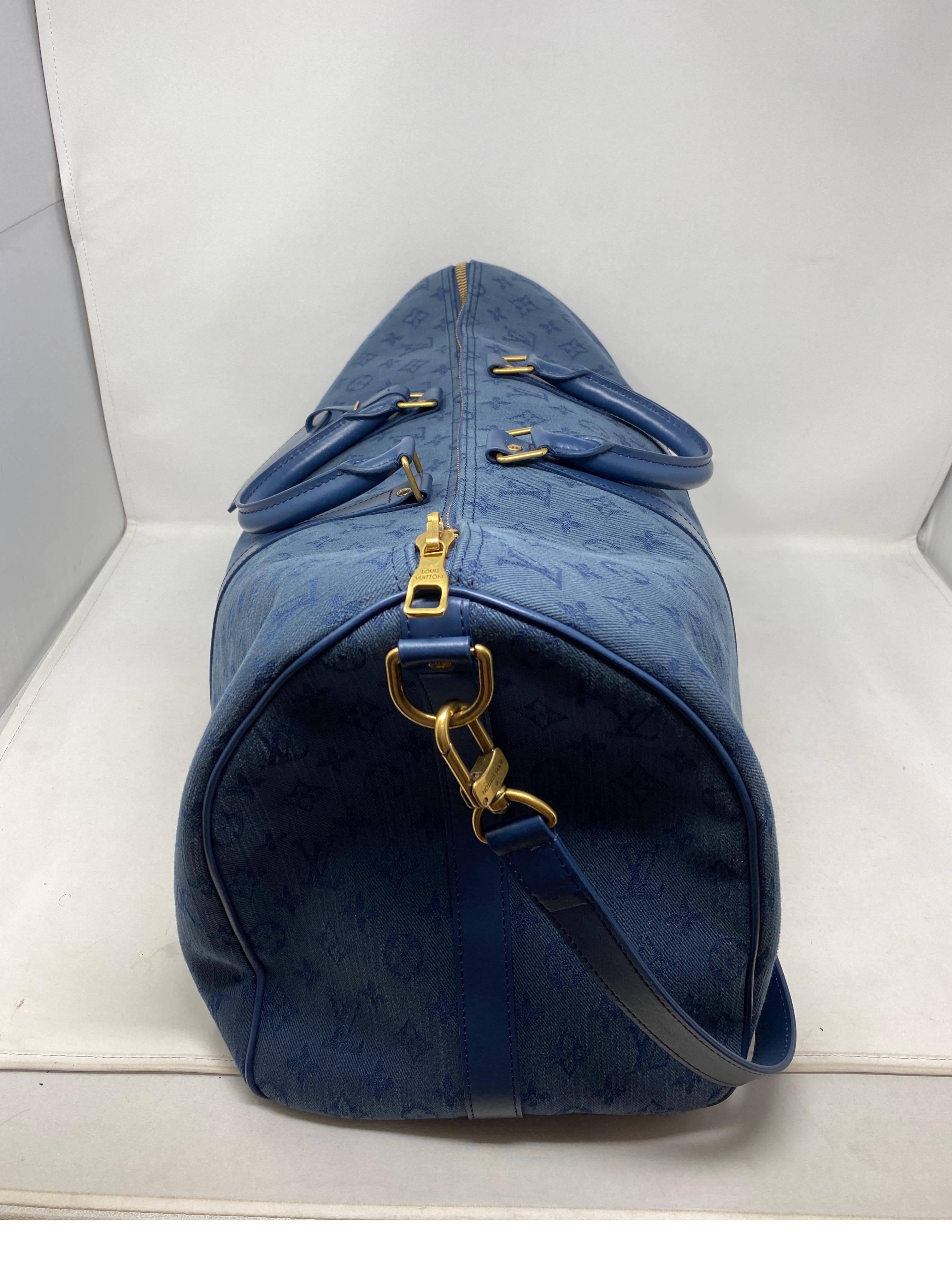 Louis Vuitton Denim 50 Bandouliere  In New Condition In Athens, GA