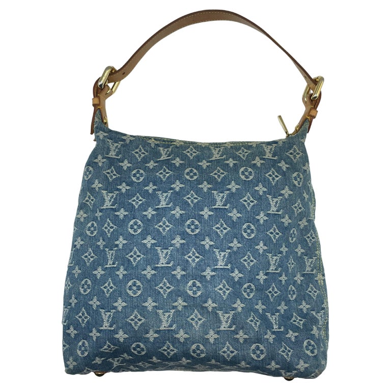 Louis Vuitton, Bags, Louis Vuitton Vintage Baggy Gm In Blue Denim