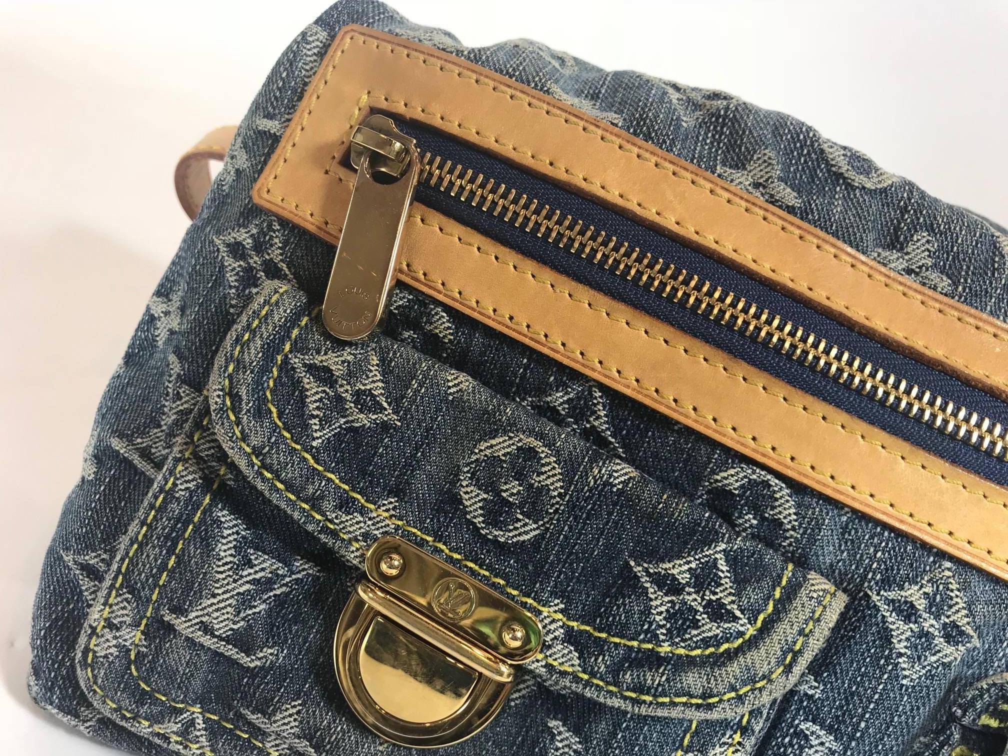 Women's or Men's  Louis Vuitton Denim Baggy PM