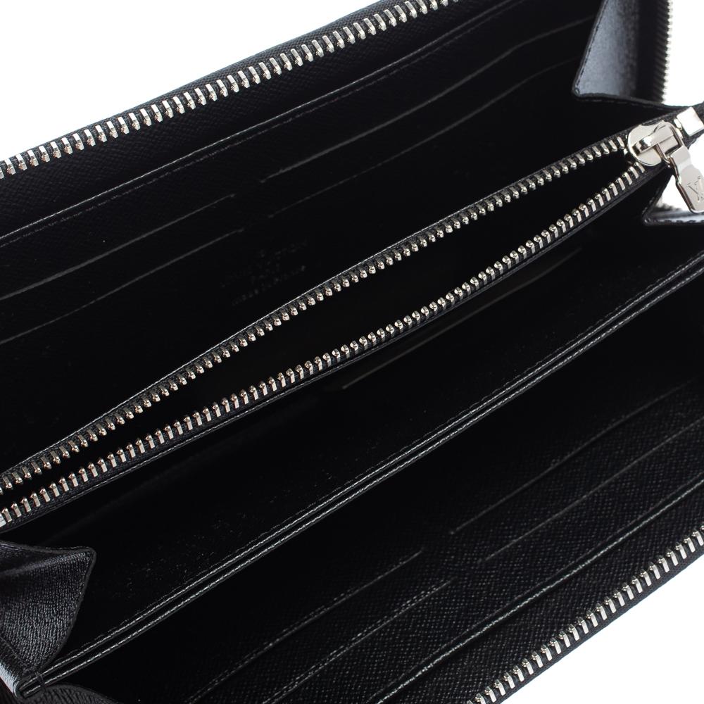 Women's Louis Vuitton Denim Epi Leather Zippy Wallet