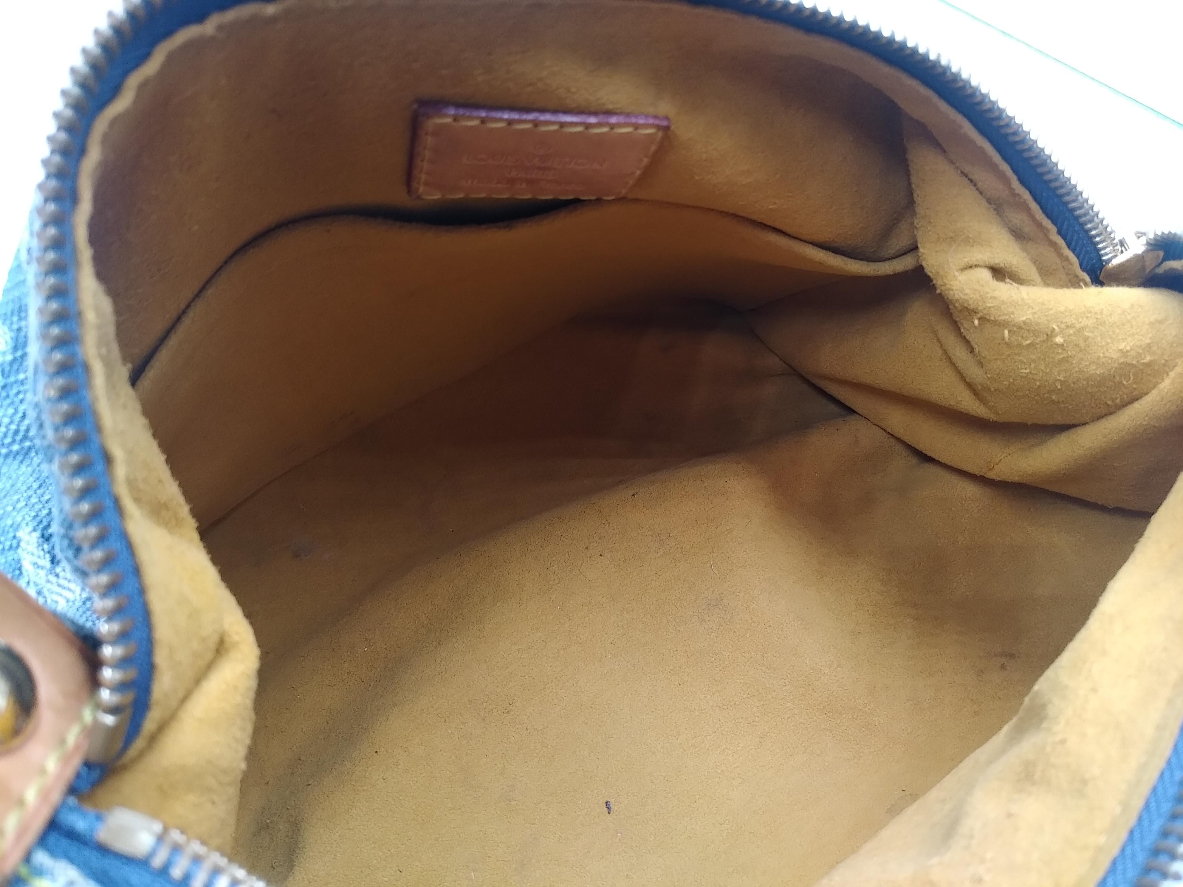 Louis Vuitton Denim Monogram Baggy PM Bag 4