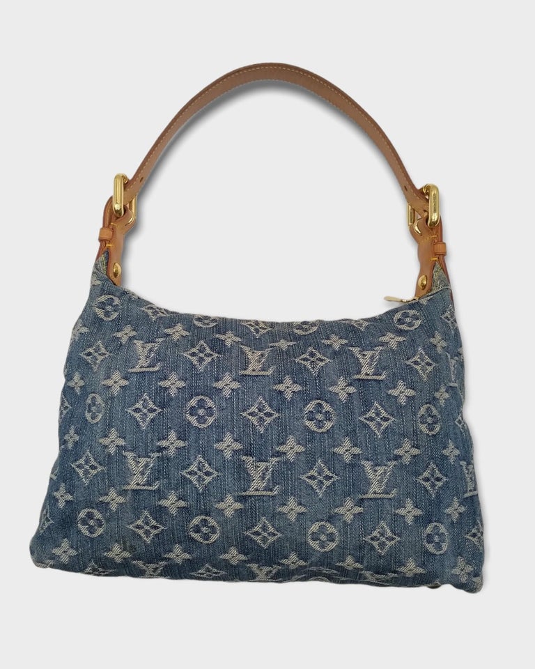 Louis Vuitton Denim Monogram Baggy PM Handbag – Dandelion Antiques