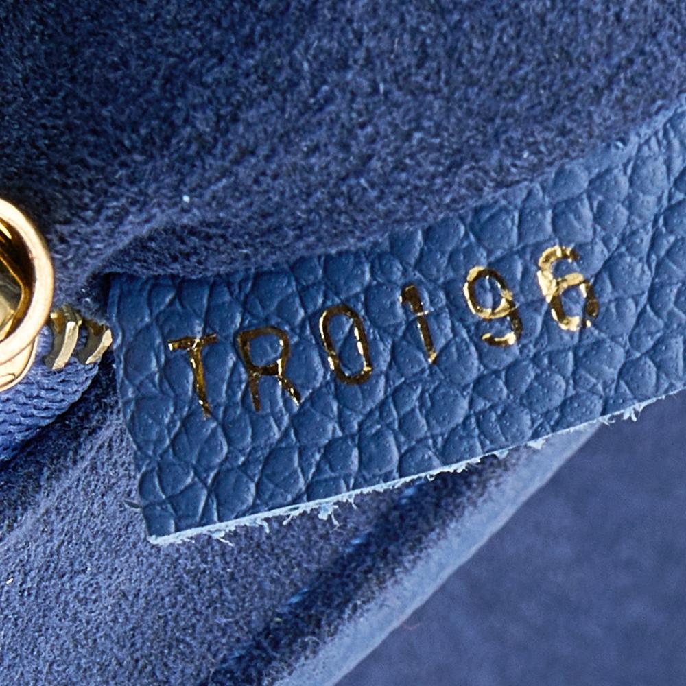 Louis Vuitton Denim Monogram Empreinte Leather Saint-Germain PM Bag 5