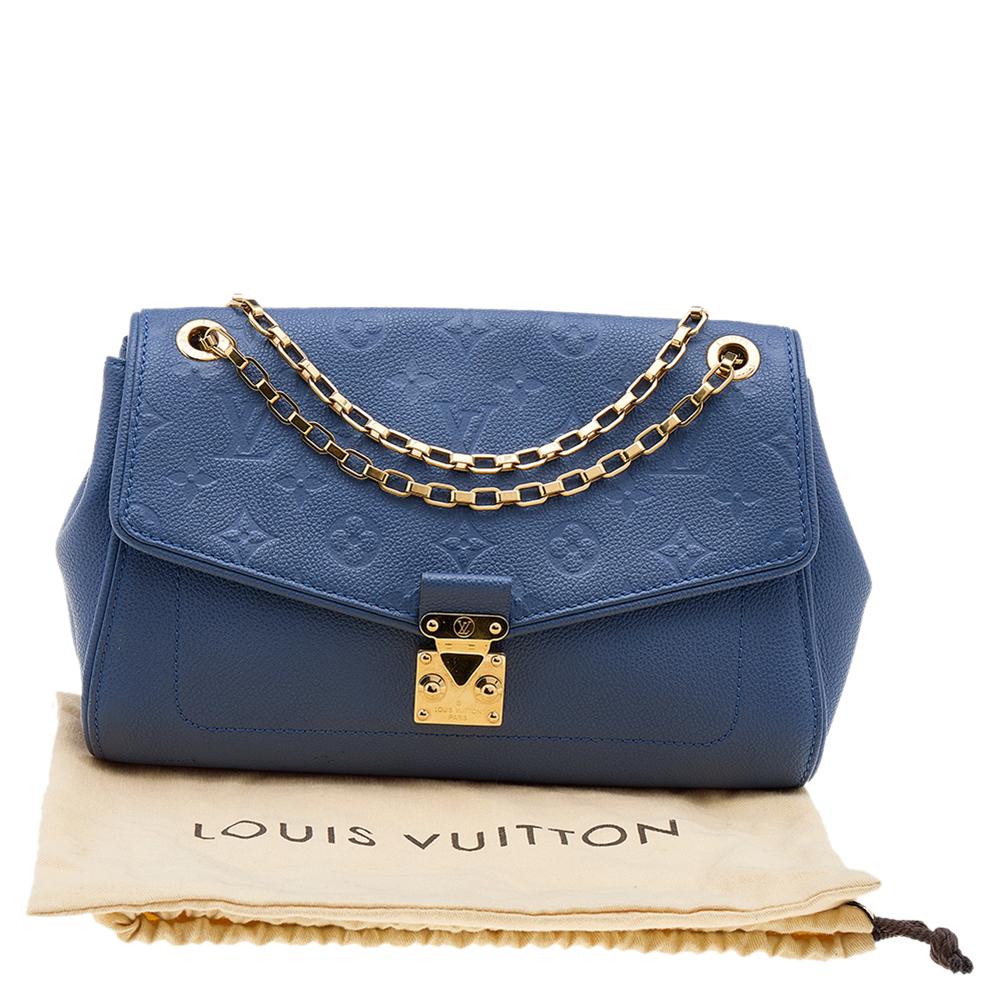Louis Vuitton Denim Monogram Empreinte Leather Saint-Germain PM Bag 7