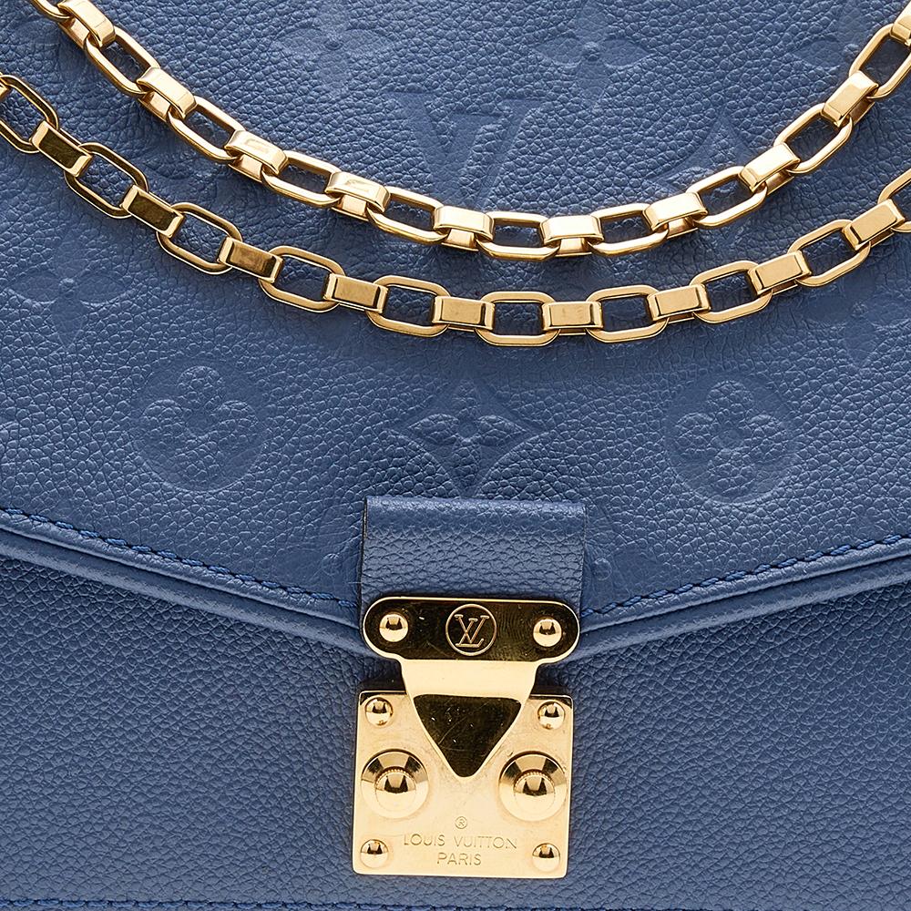 Louis Vuitton Denim Monogram Empreinte Leather Saint-Germain PM Bag 1