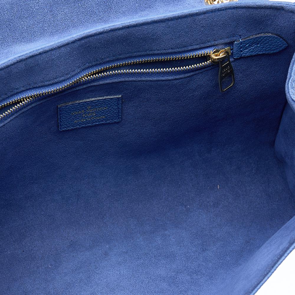 Louis Vuitton Denim Monogram Empreinte Leather Saint-Germain PM Bag 3