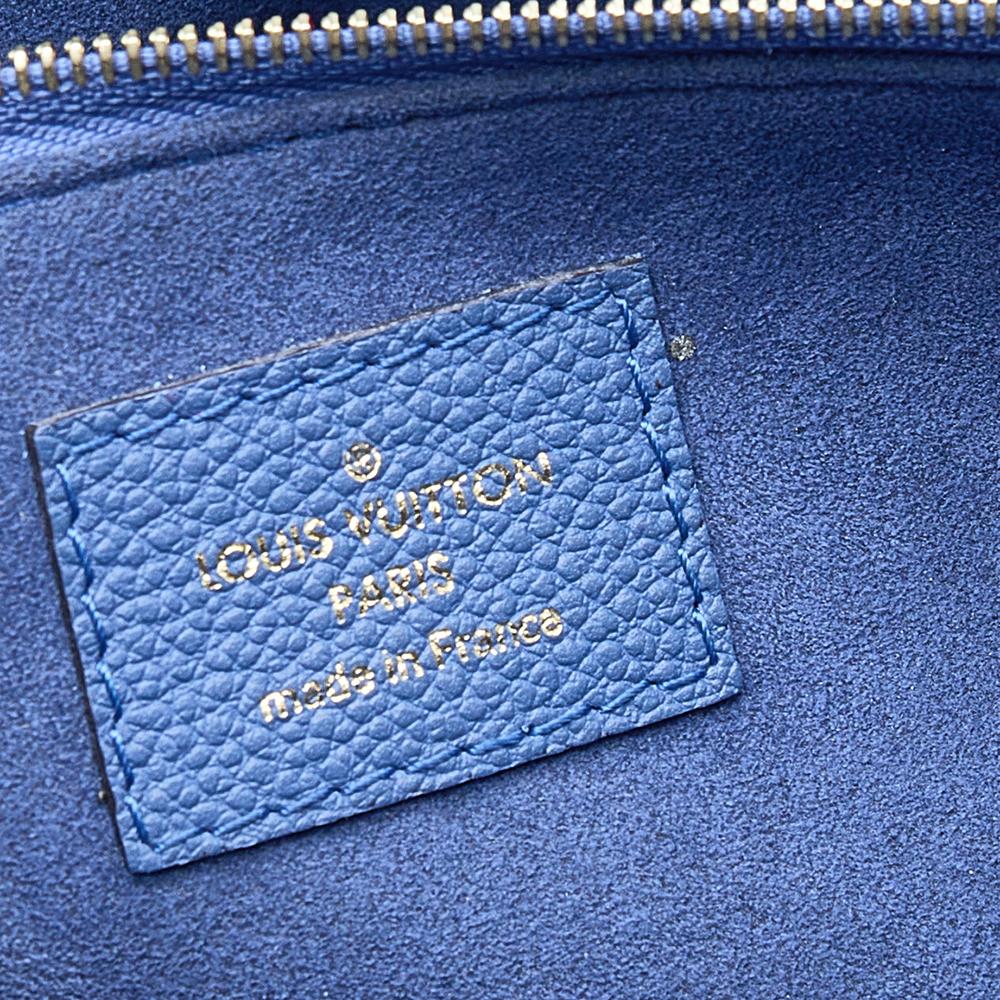 Louis Vuitton Denim Monogram Empreinte Leather Saint-Germain PM Bag 4