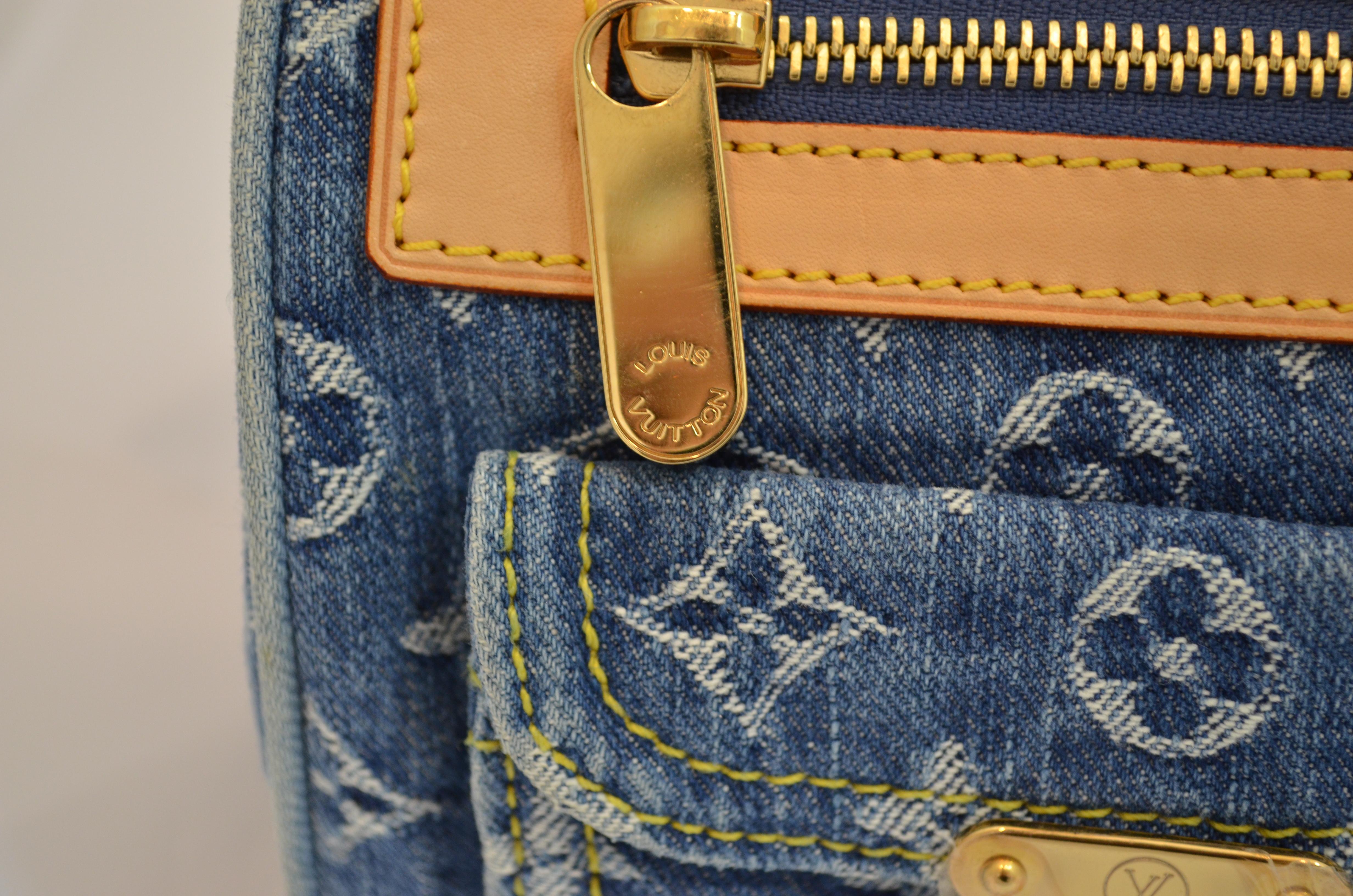 Louis Vuitton Denim Monogram Top Handle Neo Speedy Bag 2
