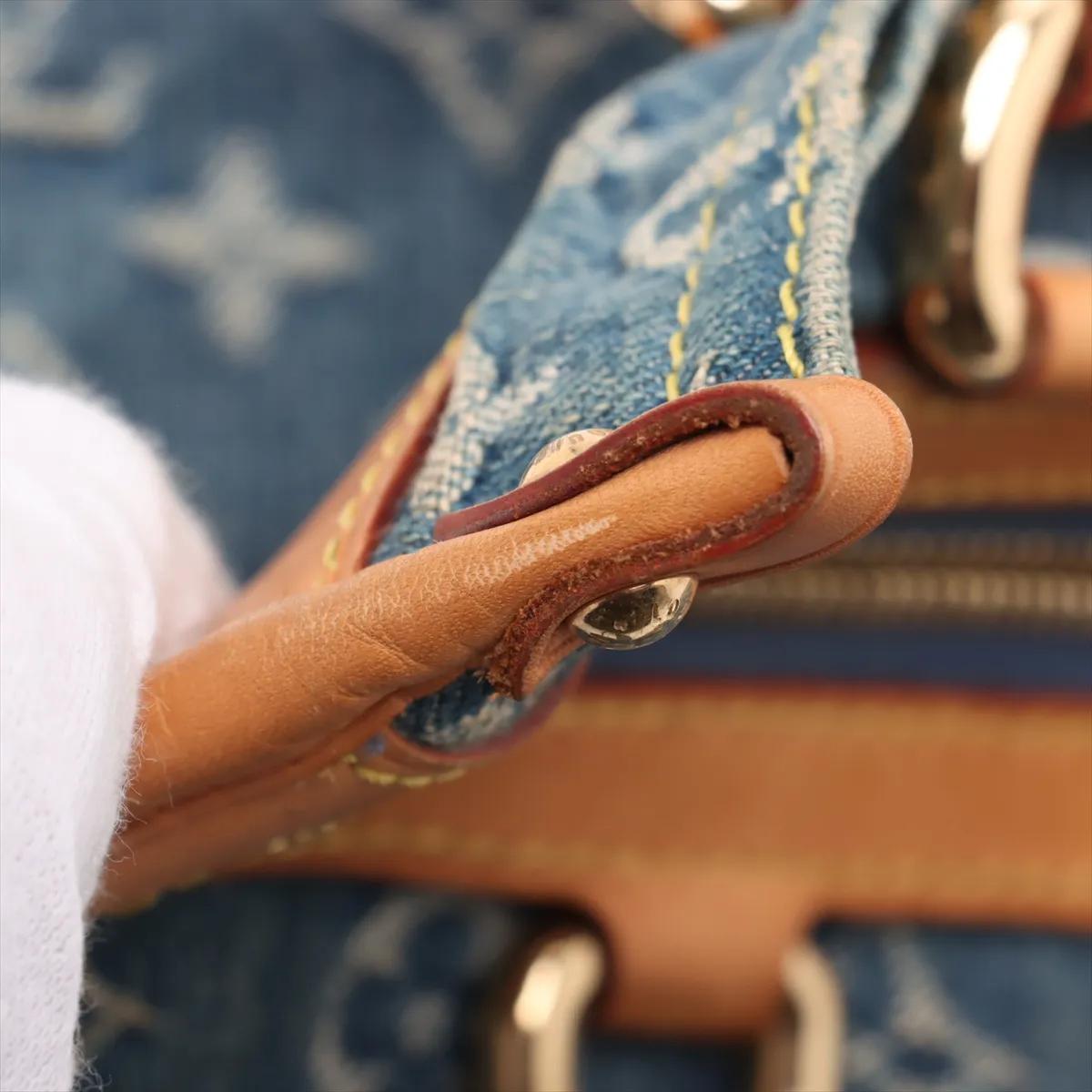 Louis Vuitton Denim Neo Cabby en vente 10