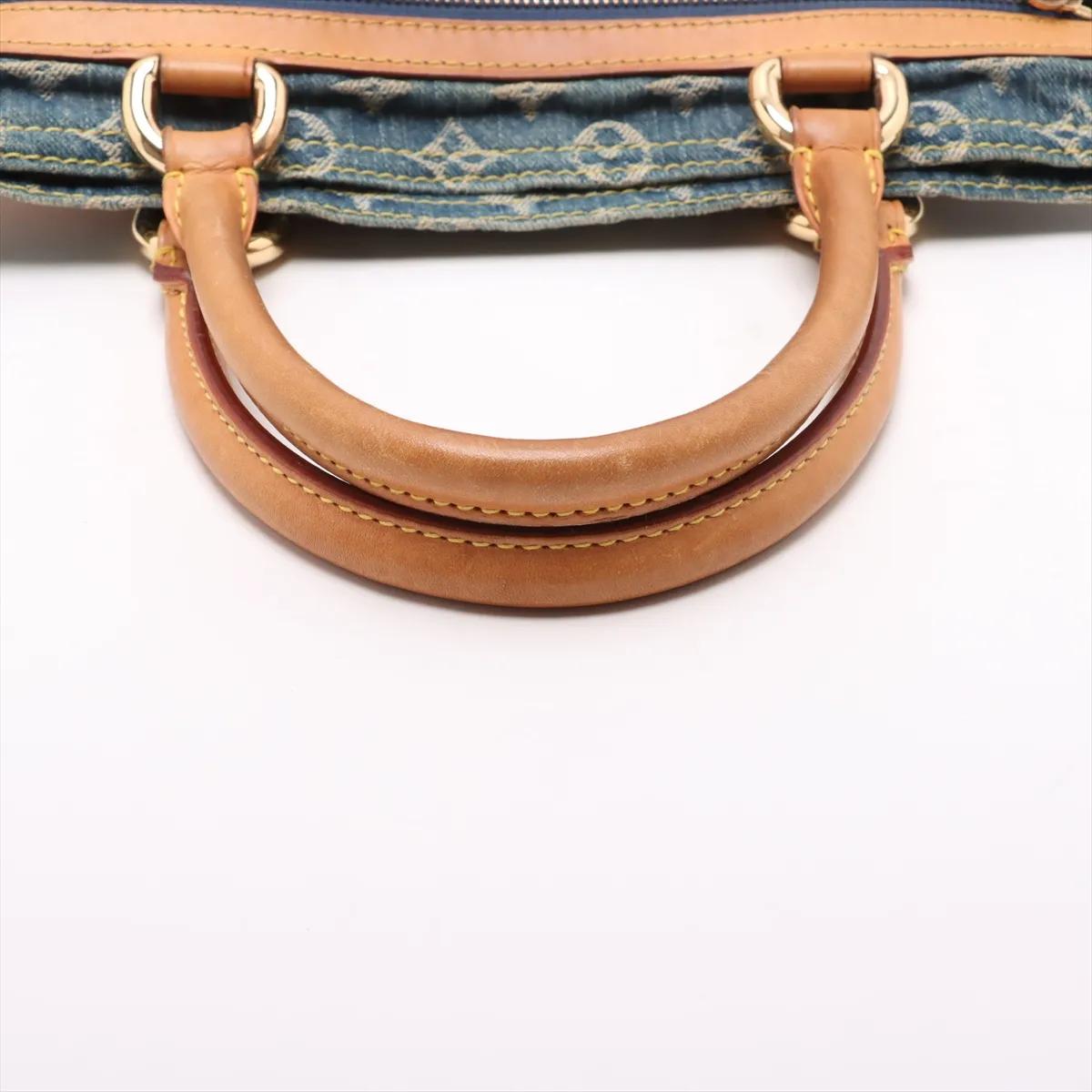 Louis Vuitton Denim Neo Cabby en vente 1