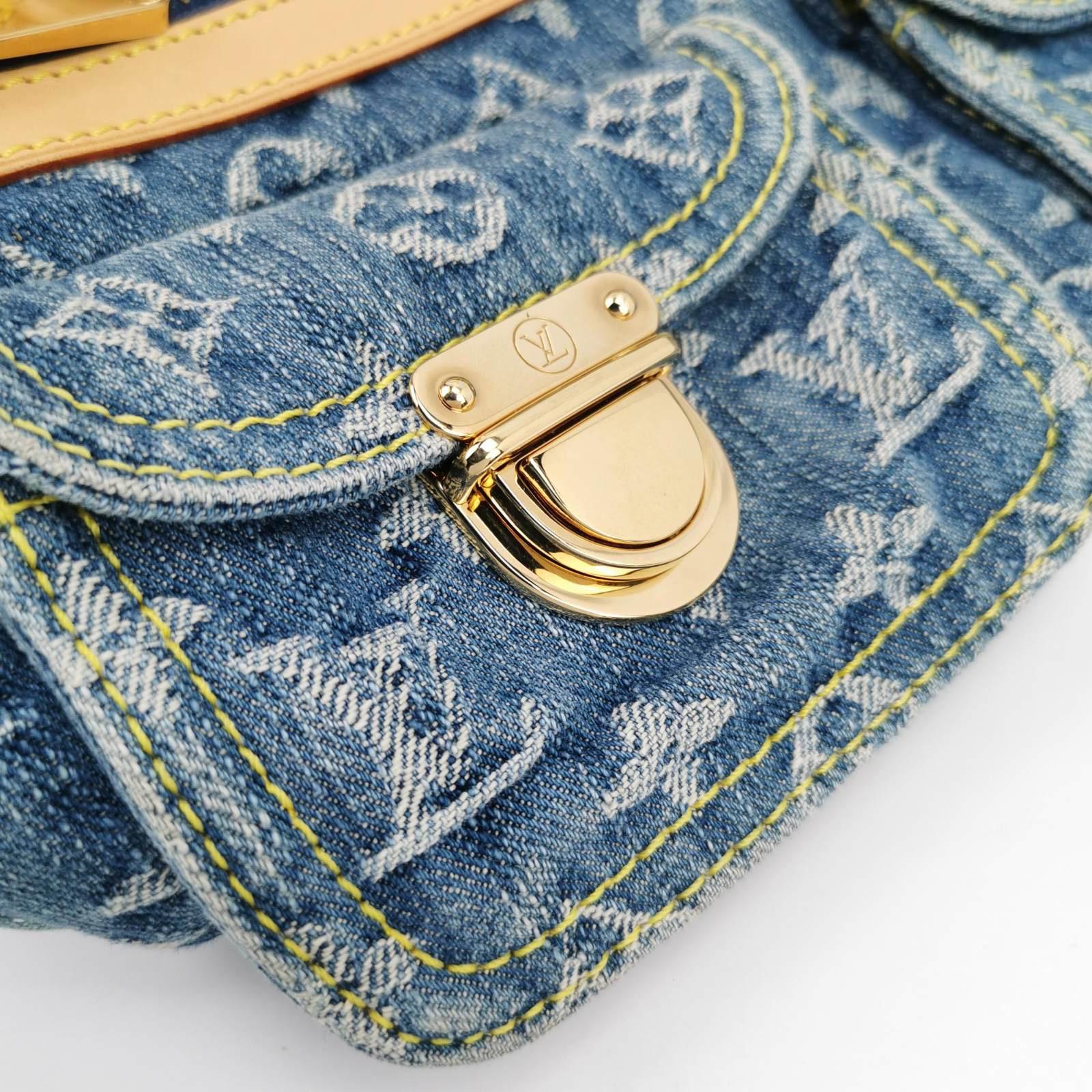Louis Vuitton Denim Neo Speedy Boston Bag 6