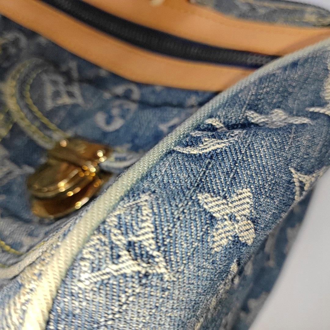 Louis Vuitton Denim Neo Speedy Boston Bag 6