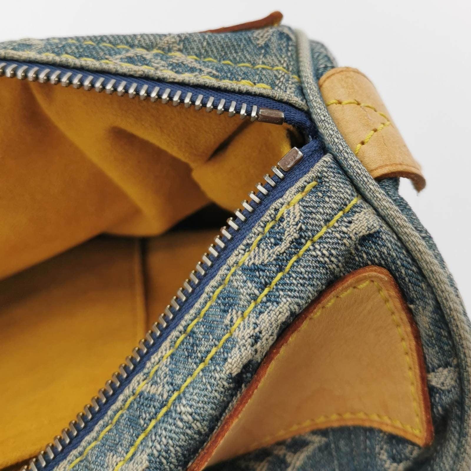 Louis Vuitton Denim Neo Speedy Boston Bag 12