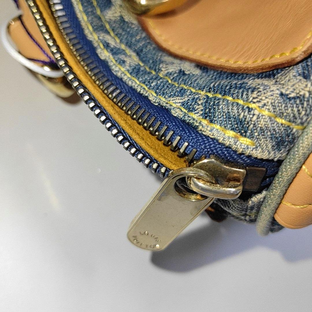 Louis Vuitton Denim Neo Speedy Boston Bag 12