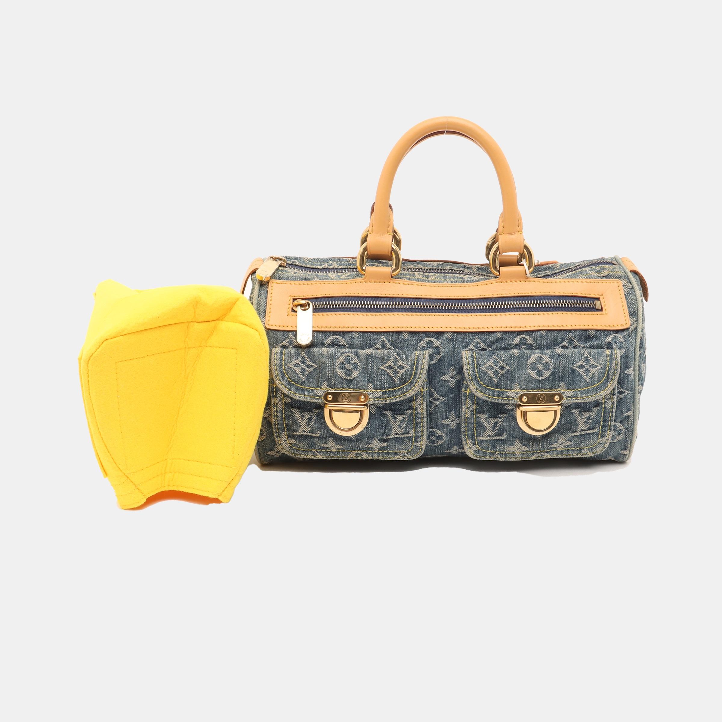 Louis Vuitton Denim Neo Speedy Boston Bag 2
