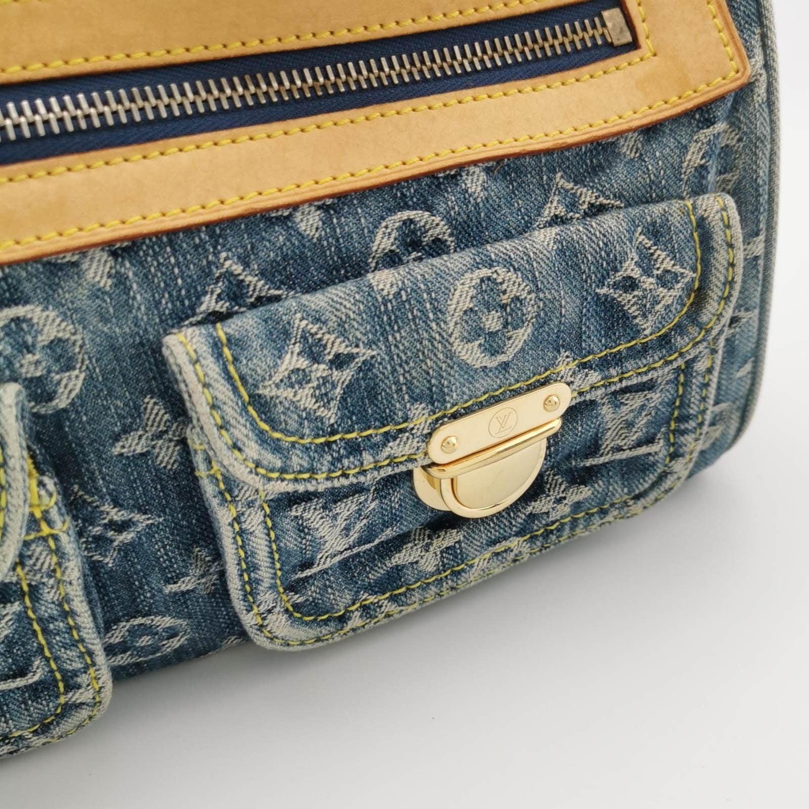 Louis Vuitton Denim Neo Speedy Boston Bag 4