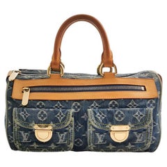 Louis Vuitton Denim Neo Speedy Boston Bag