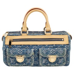 Louis Vuitton Denim Neo Speedy Boston Tasche aus Denim