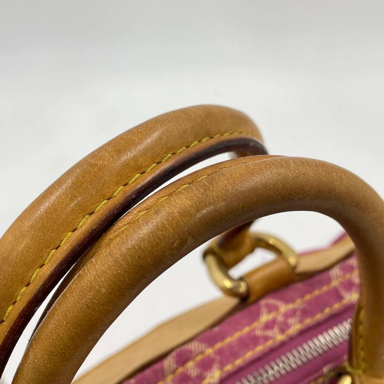 Louis Vuitton Denim Neo Speedy Boston Bag Pink 9