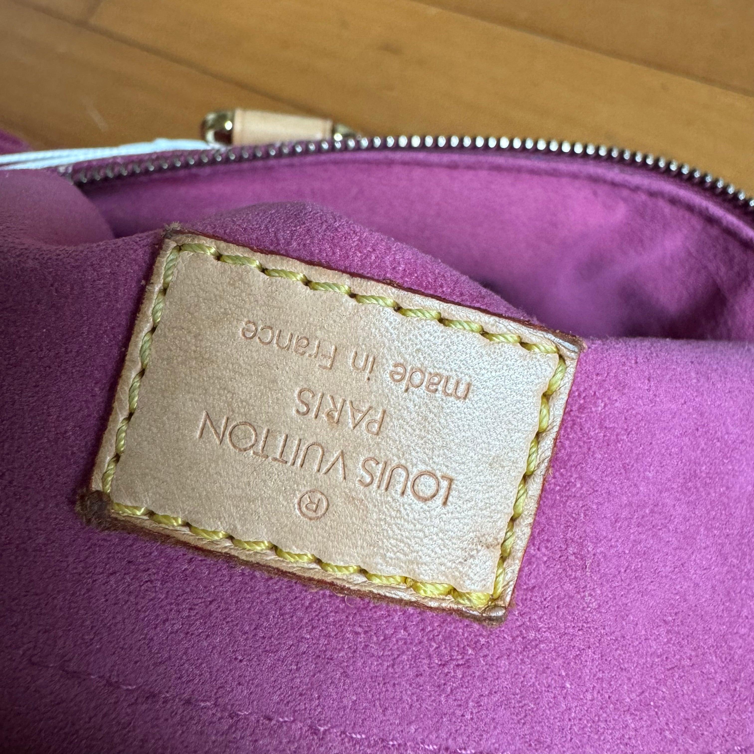 Louis Vuitton Denim Neo Speedy Boston Bag Pink 10