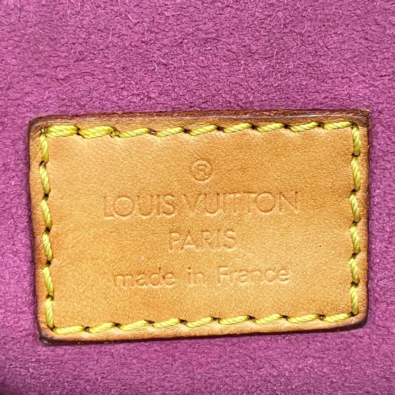 Louis Vuitton Denim Neo Speedy Boston Bag Pink 2
