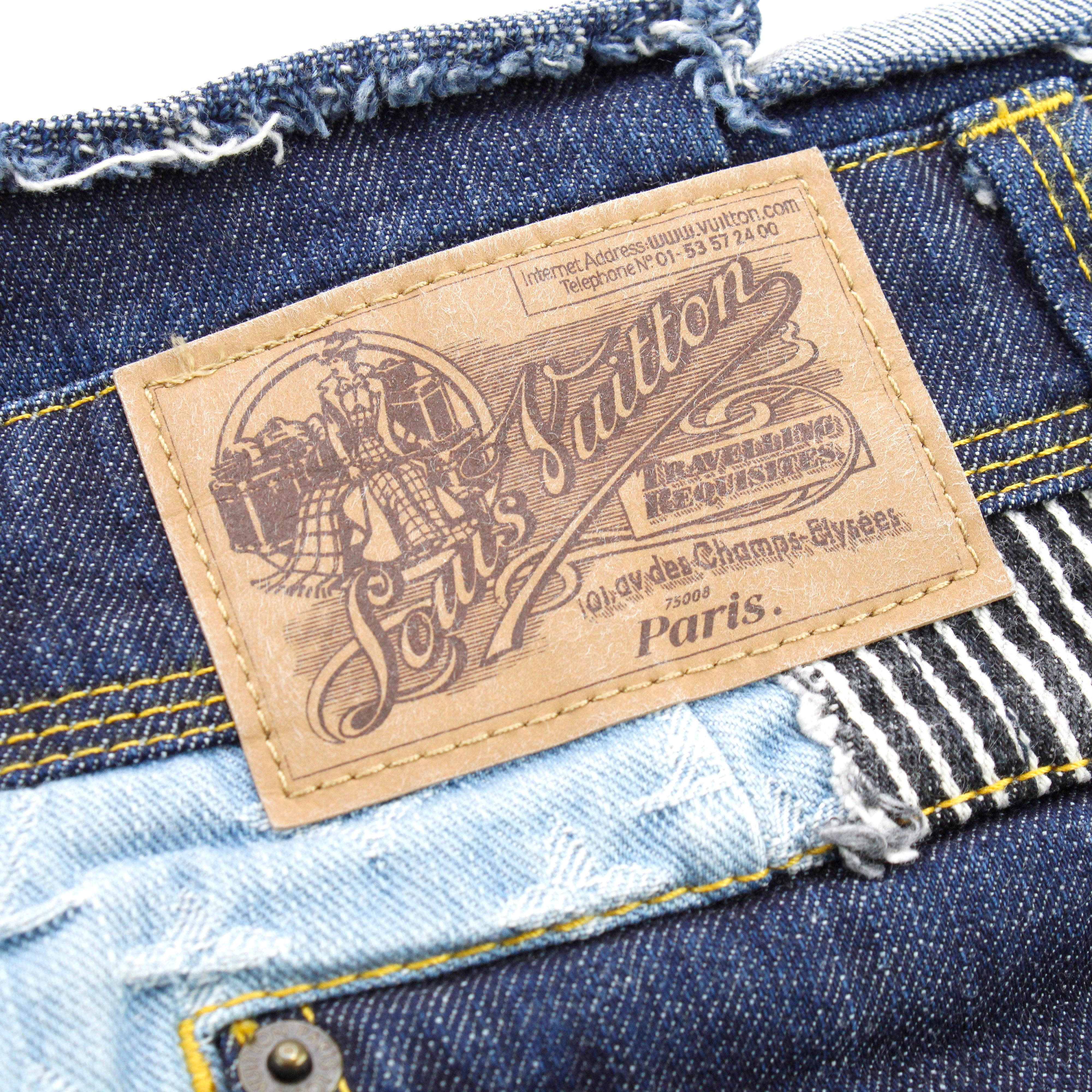 Short en denim Louis Vuitton 1