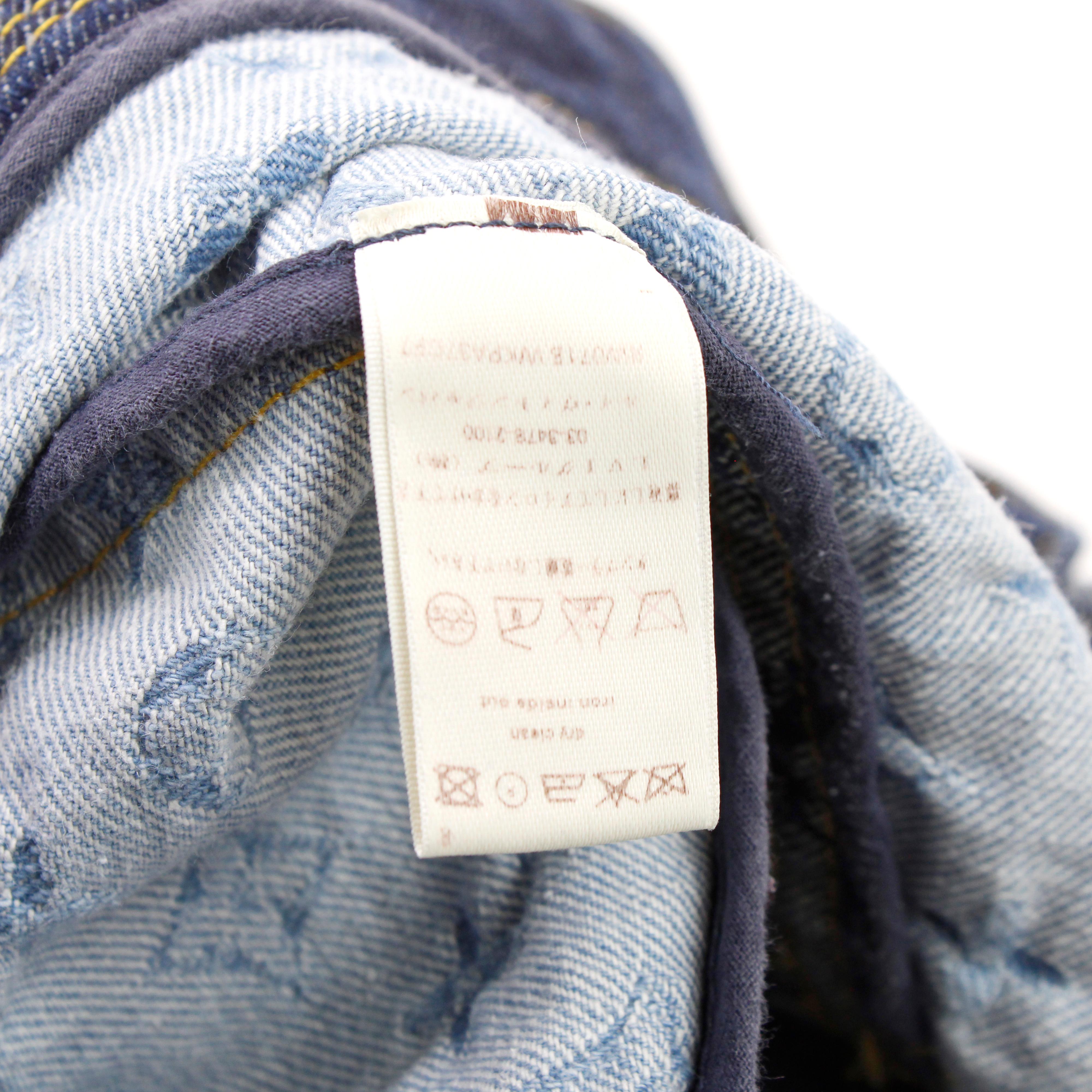 Denim-Shorts von Louis Vuitton 4
