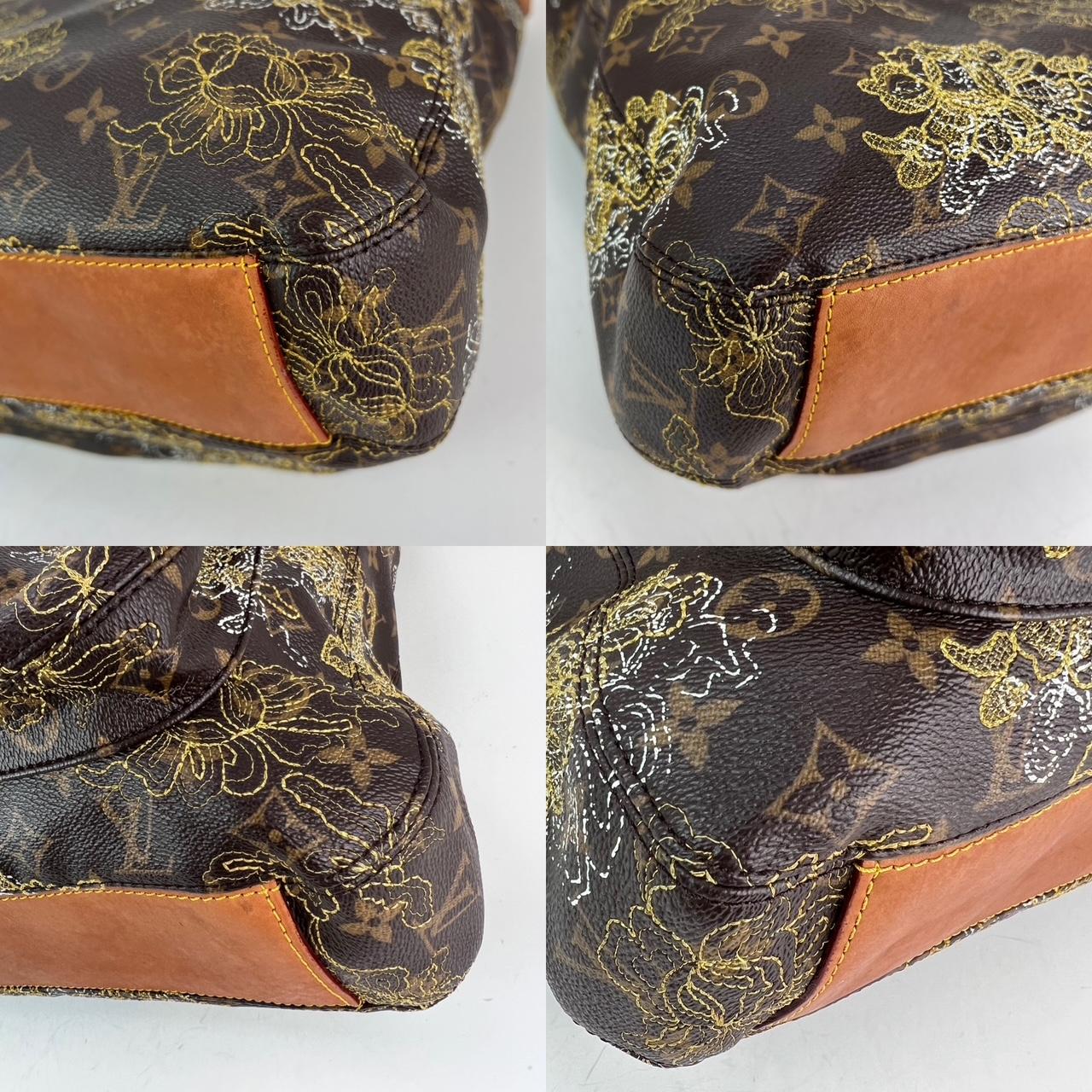 Louis Vuitton Dentelle Fersen Gold Monogram Tote Bag For Sale 1