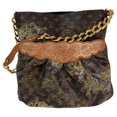 Louis Vuitton Dentelle Fersen Gold Monogram Tote Bag