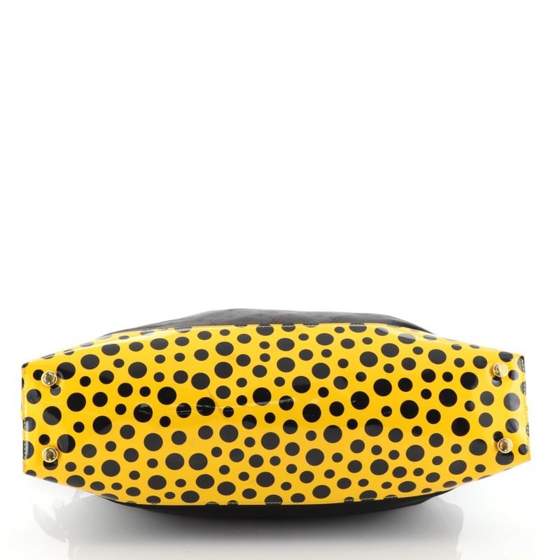 Louis Vuitton Desire Lockit Bag Kusama Infinity Dots Monogram Nylon GM  In Good Condition In NY, NY