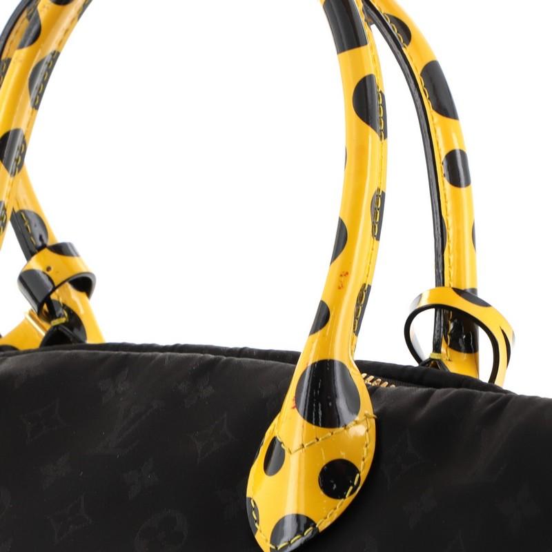 Louis Vuitton Desire Lockit Bag Kusama Infinity Dots Monogram Nylon GM  2