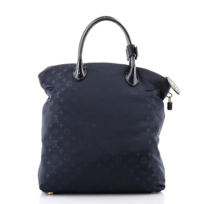 Louis Vuitton Desire Lockit Bag Monogram Nylon MM In Good Condition In NY, NY