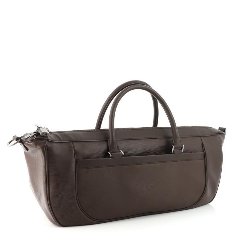 Black Louis Vuitton Dhanura Handbag Epi Leather GM