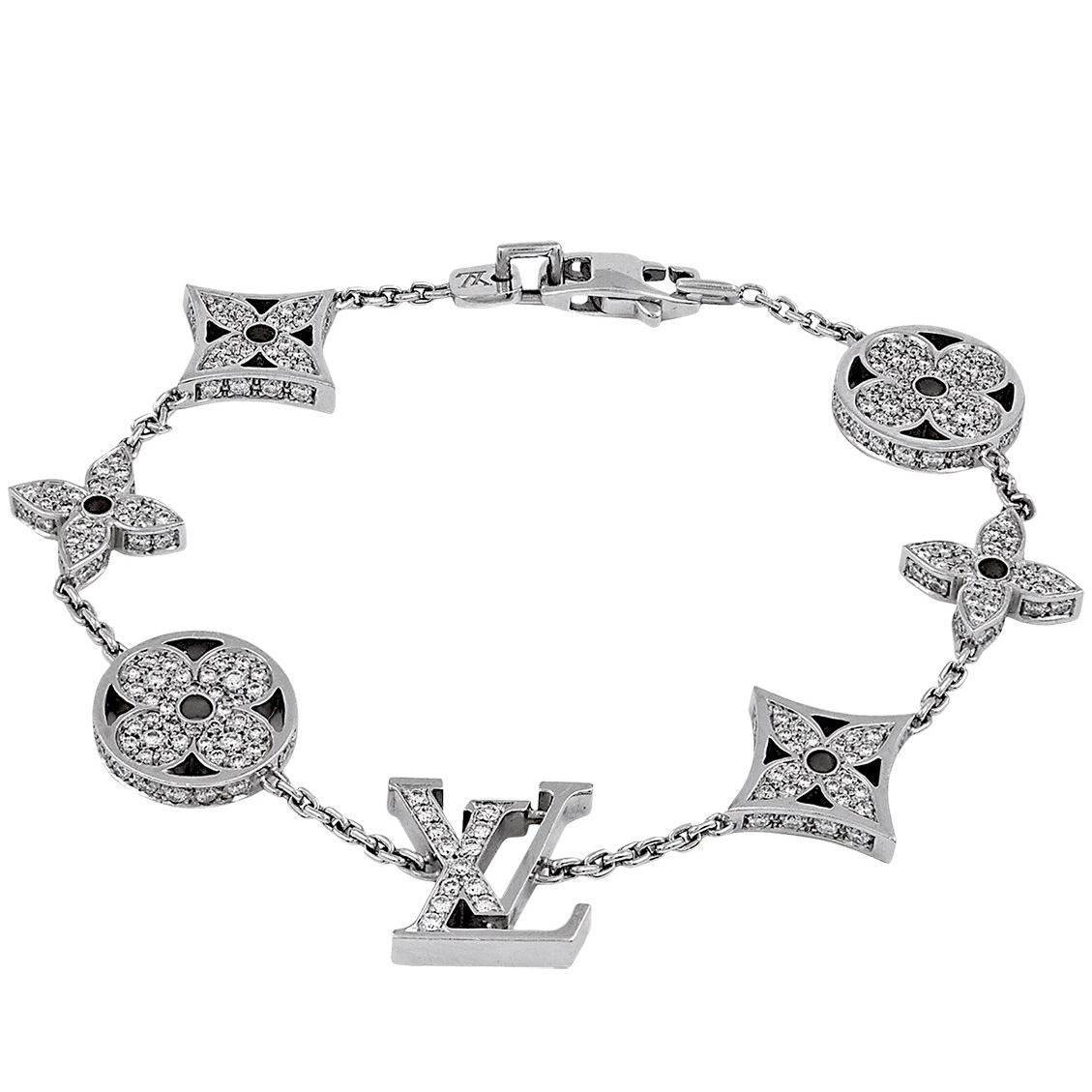 Louis Vuitton Diamond Monogram Bracelet
