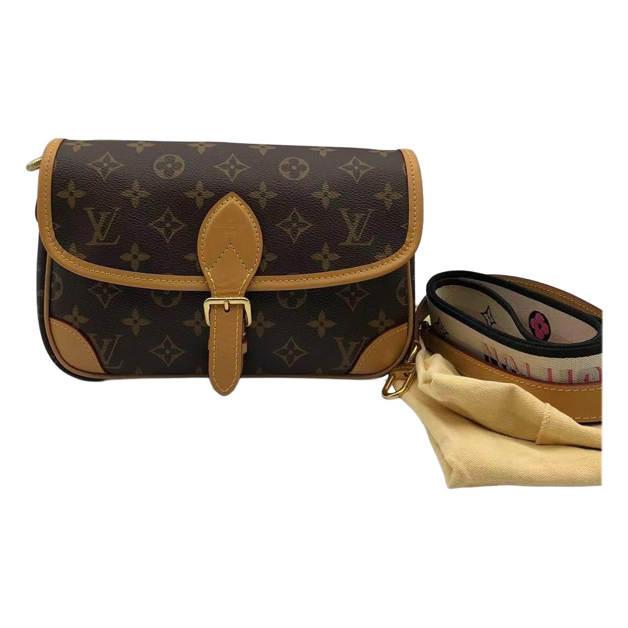 Louis Vuitton Diane PM Borsa a tracolla Monogram Canvas M45985